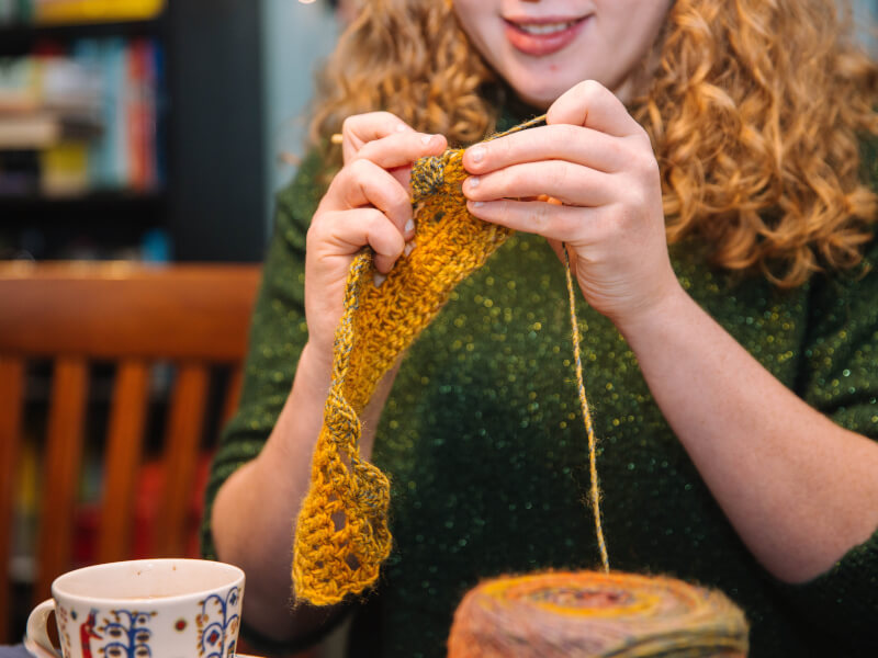 Explore Crochet and Knitting, London Style